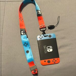 Nintendo Switch - Lanyard and ID card holder